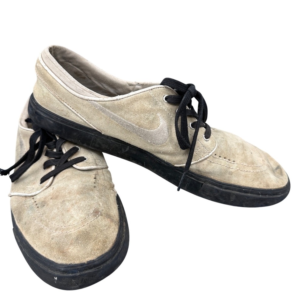 Worn Nike SB Stefan Janoski Mens 11.5 Suede Skate Shoes Thrash Prop Grunge Kicks